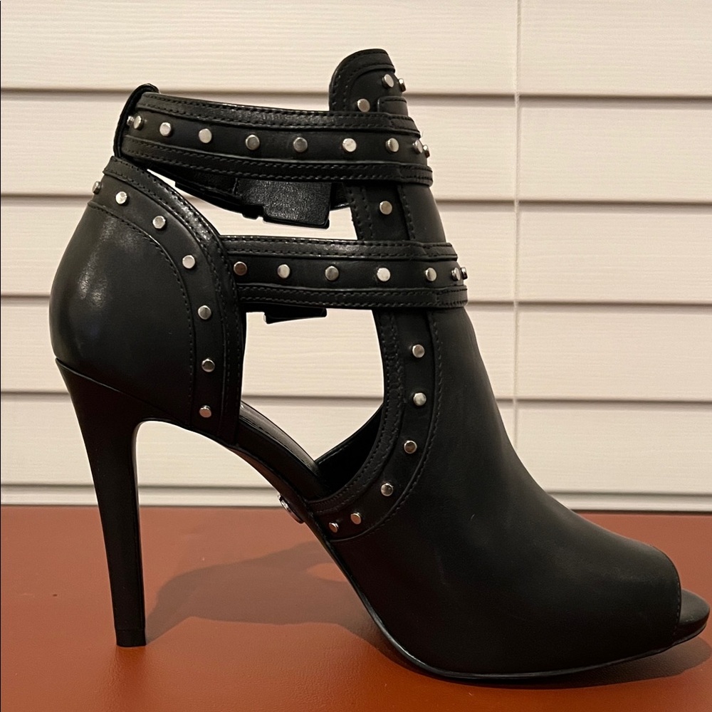 ICHAEL KORS Studded Blaze Open-Toe Ankle Boot - Picture 8 of 11